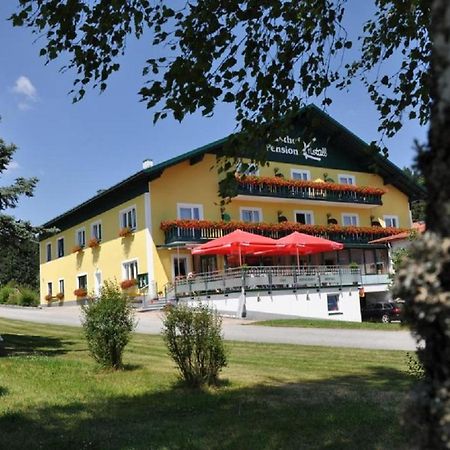 Cafe-Pension Kristall Hirschenwies Buitenkant foto